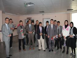 Hastalara moral ziyareti 